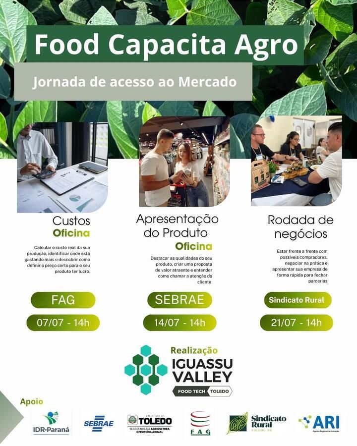 Prefeitura promove curso para agroindústrias familiares e produtores rurais