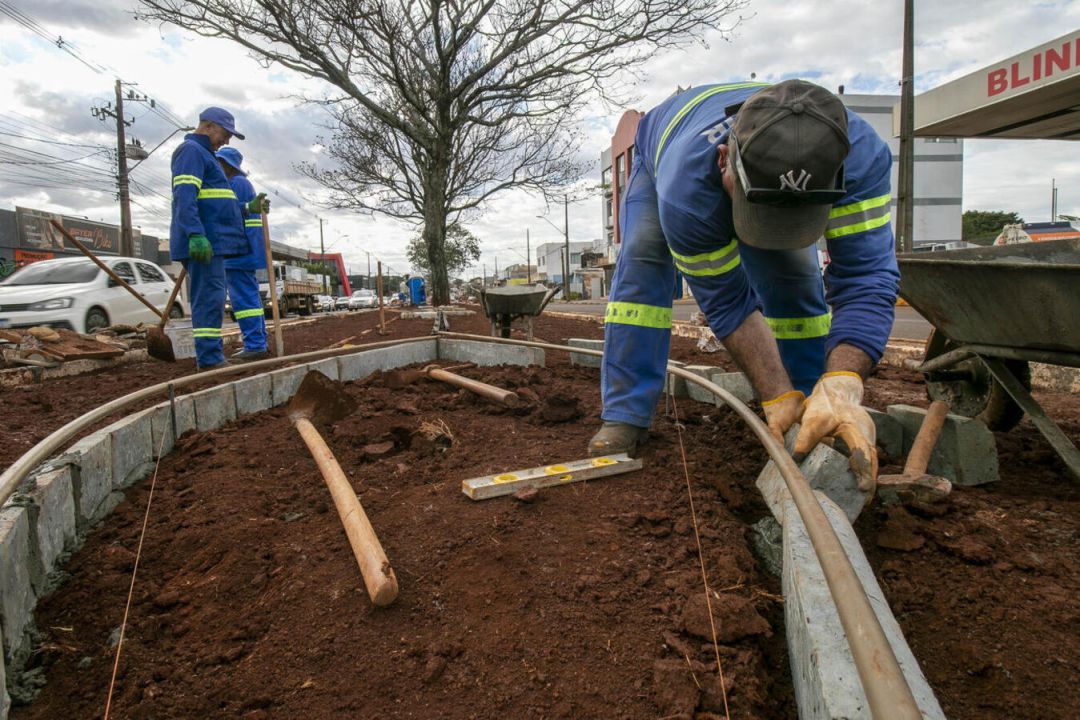 Avenida Parigot de Souza passa por remodelação com investimento de R$ 907 mil em Toledo