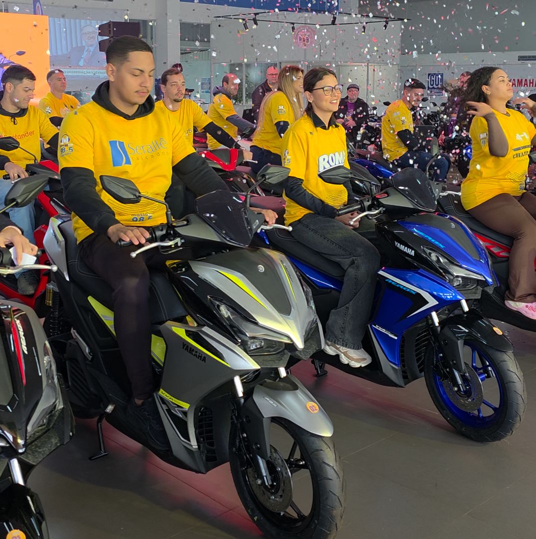 Desafio Massa FM: Prova de resistência sobre motocicletas coloca 15 em disputa por uma Yamaha Aerox em Toledo