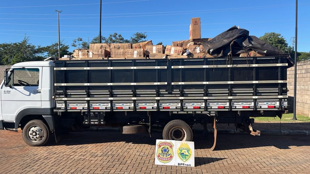 Carga de 20 mil pacotes de cigarros contrabandeados é apreendida em Mercedes
