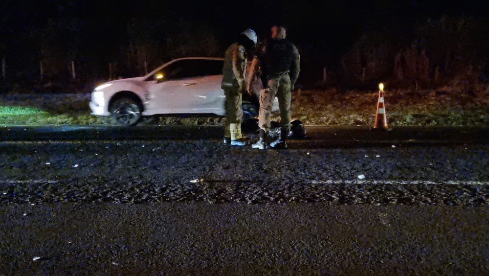 Motociclista morre em grave acidente na BR-277 em Cascavel