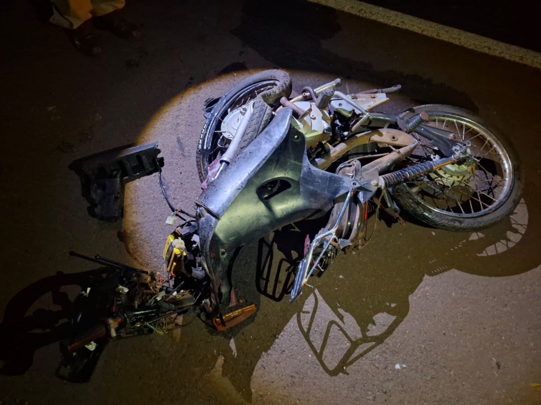 Motociclista morre em colisão frontal na PR-486, em Assis Chateaubriand