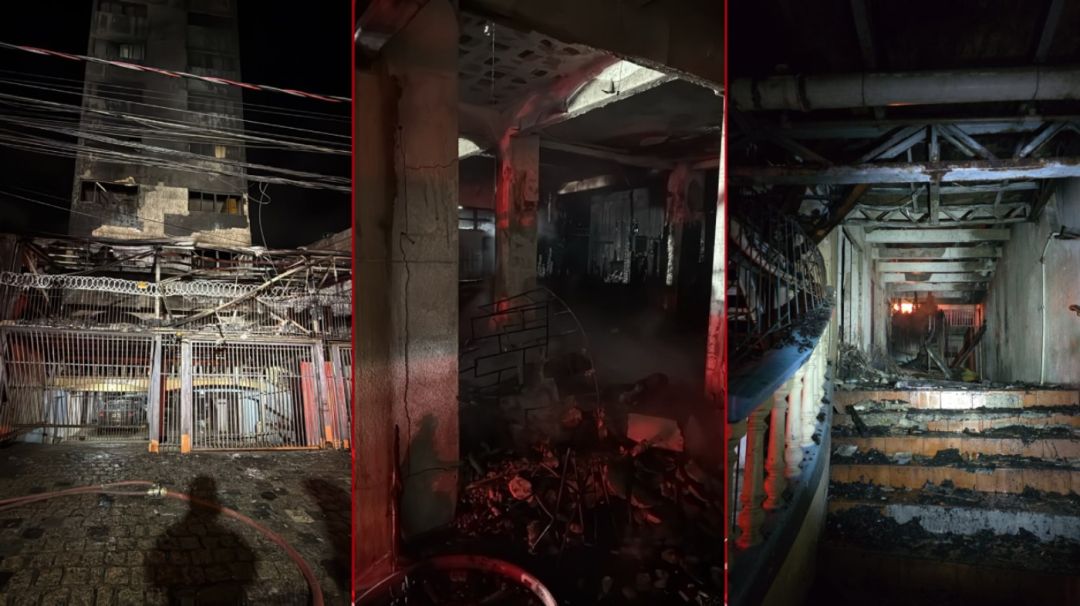 Mulher e homem são encontrados mortos dentro de apartamento em chamas no PR