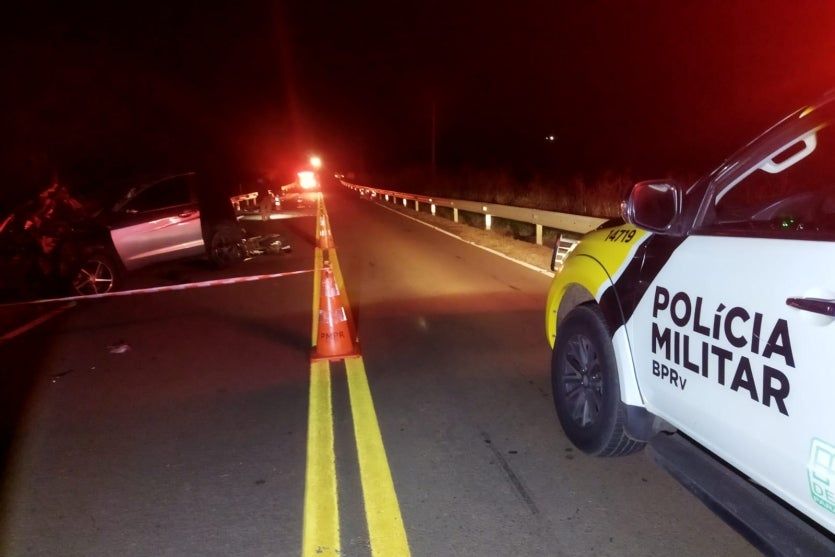 Acidente na PR-485 deixa dois mortos entre Icaraíma e Alto Paraíso