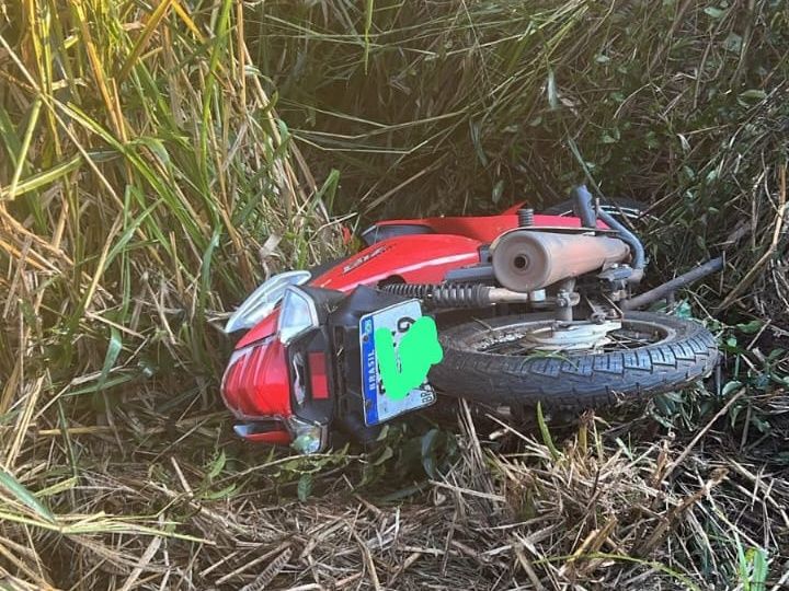Motociclista fica ferido em colisão traseira na PR-317, em Toledo