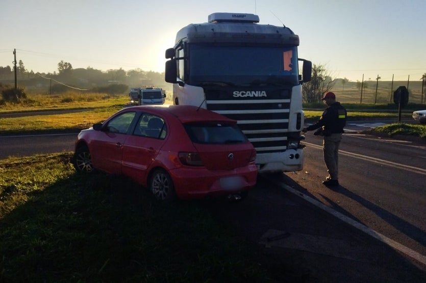 Crianças ficam feridas em acidente na PR-323 em Cruzeiro do Oeste