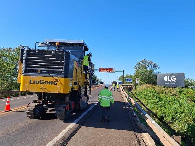 Primeira semana de obras na Ponte Ayrton Senna termina com avanço dos trabalhos e sem acidentes