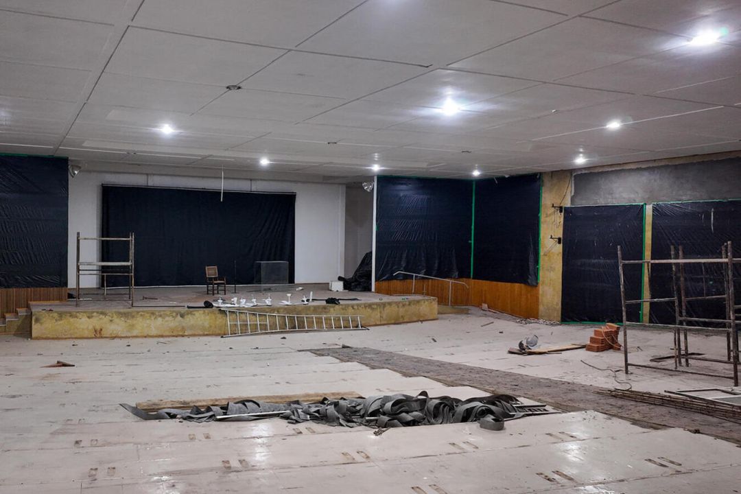 Reforma do Centro Cultural Ondy Hélio Niederauer avança e pode terminar em 2027, diz Prefeitura