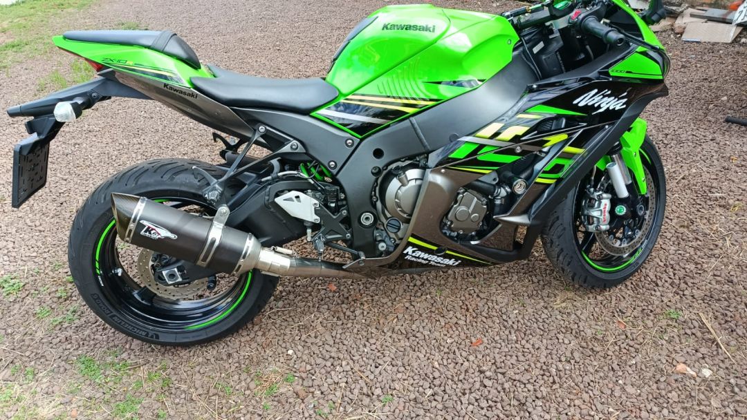 Rocam apreende motocicleta de 1.000 cilindradas por barulho e direção perigosa em Toledo
