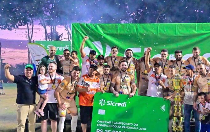 Embala Mais é bicampeão do Campeonato do Comércio do Jardim Panorama de Futebol Suíço
