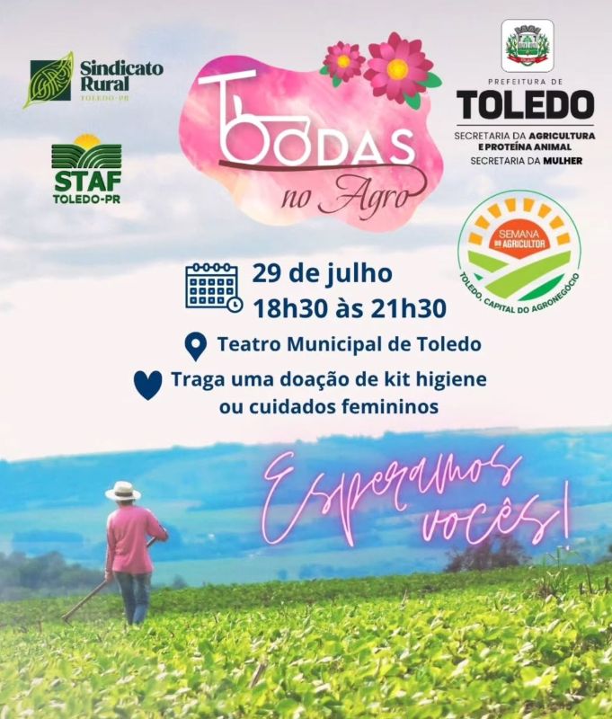 "TOOdas no Agro" reúne mulheres do agronegócio no Teatro Municipal de Toledo