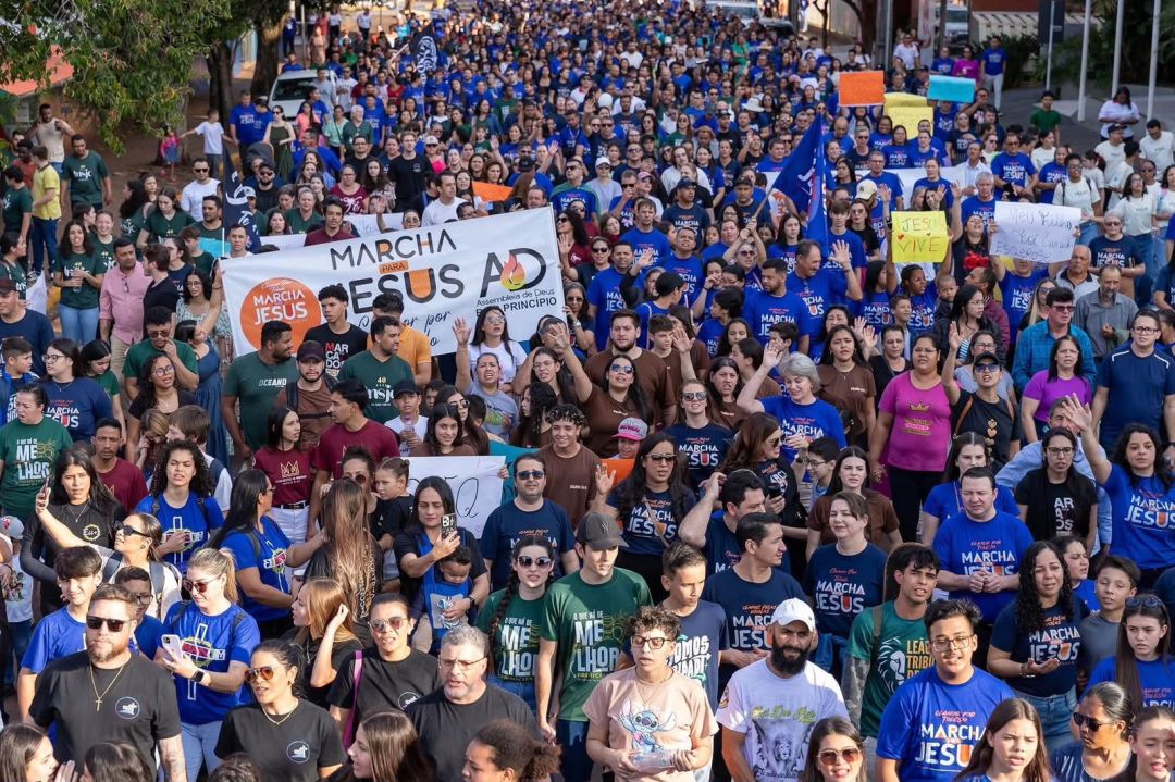 Marcha Para Jesus será realizada neste sábado (25) em Toledo