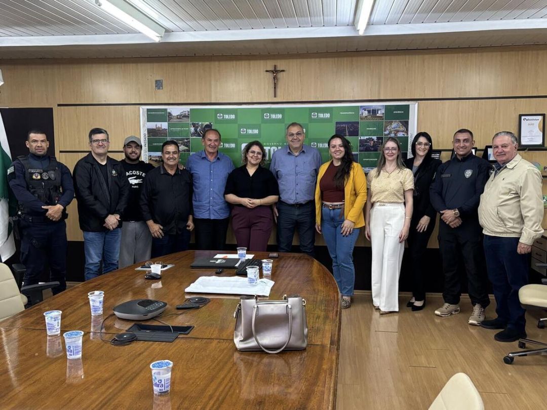 Núcleo Empresarial da Grande Pioneiro visita a Prefeitura de Toledo