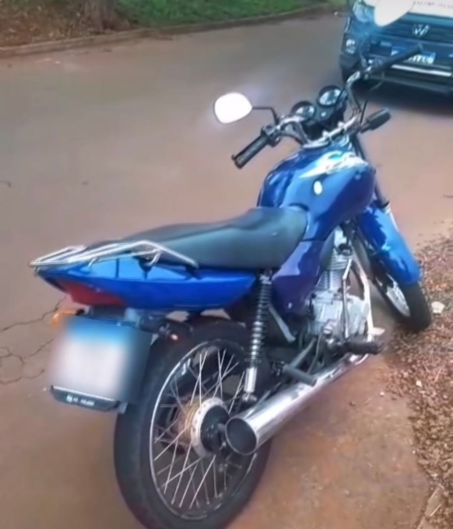Motociclista sem CNH foge da Guarda Municipal e é detido em Toledo