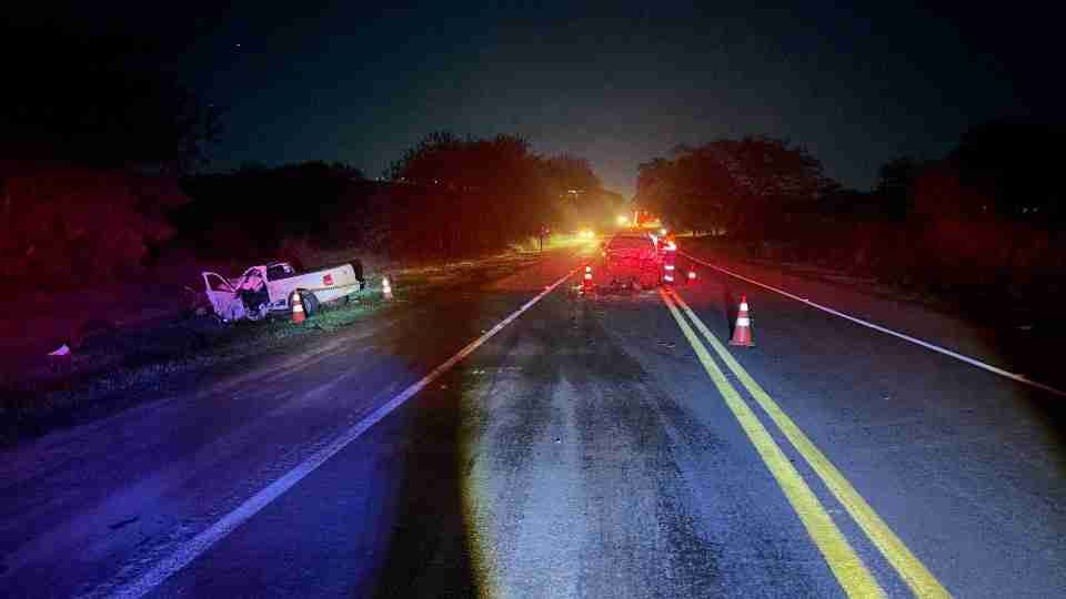 Homem morre após caminhonete invadir pista contrária e provocar colisão frontal na BR-369