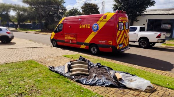 Homem sofre fratura exposta após acidente com serra mármore em Cascavel