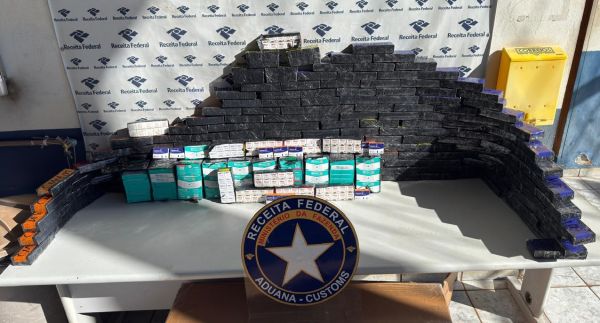 RF apreende carga milionária com medicamentos emagrecedores em Cascavel