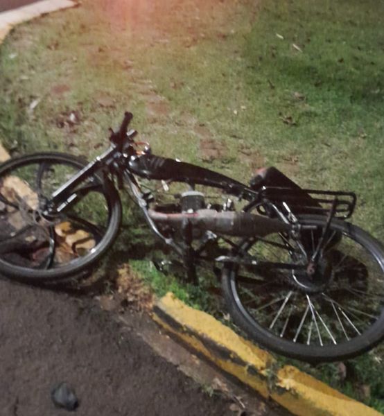 Bicicleta motorizada artesanal é recolhida pela GM após denúncias de perturbação no Jardim Bressan