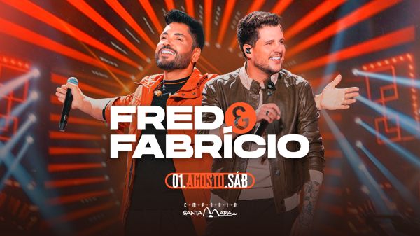 Fred & Fabrício se apresentam no Empório Santa Maria no próximo sábado (01)