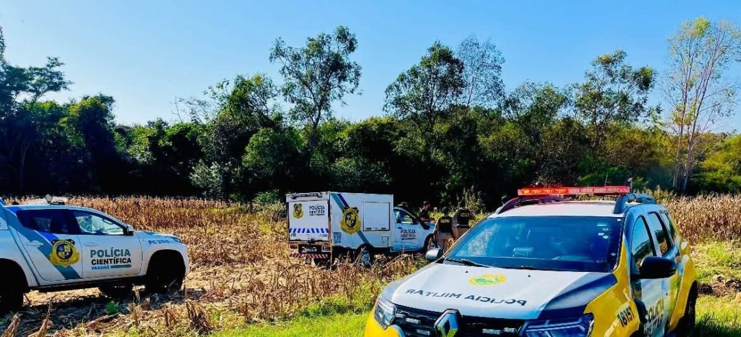 Corpo de homem é encontrado em plantação durante colheita de milho na fronteira