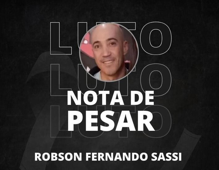 Servidor do PAM, Robson Sassi morre aos 40 anos; Prefeitura de Toledo manifesta pesar