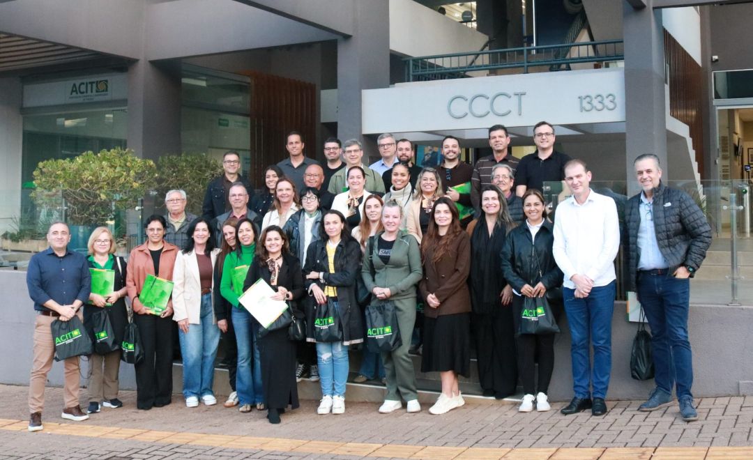ACIT recebe comitiva da CACINOR e compartilha soluções que fortalecem o associativismo