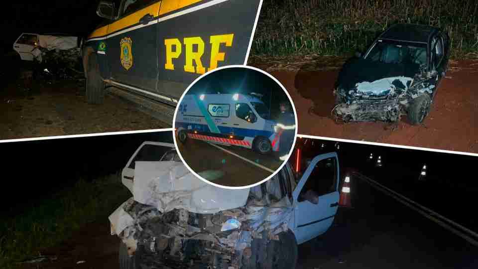 Ultrapassagem forçada provoca acidente e mata casal de idosos em Céu Azul