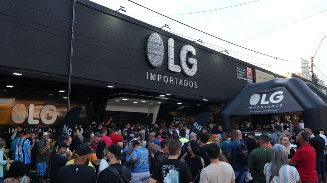 LG Importados anuncia Crazy Week com descontos de até 50% e prepara quatro dias de ofertas para movimentar o turismo de compras na fronteira