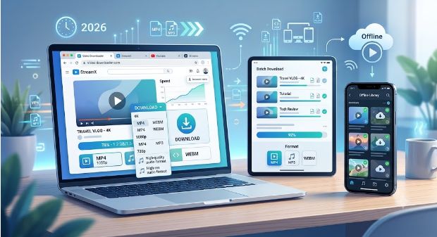Melhores Baixadores de Vídeos do YouTube em 2026: Comparação das Principais Ferramentas Online