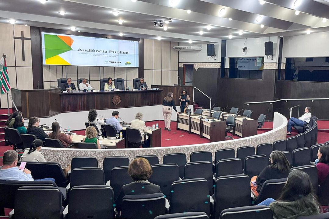 Prestação de contas da Assistência Social é detalhada na Câmara de Toledo