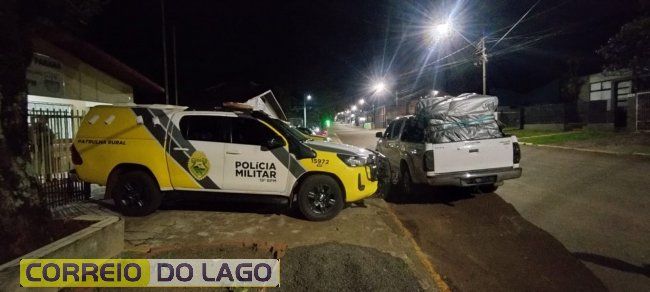 Patrulha Rural de Santa Helena intercepta carga milionária em Vera Cruz do Oeste