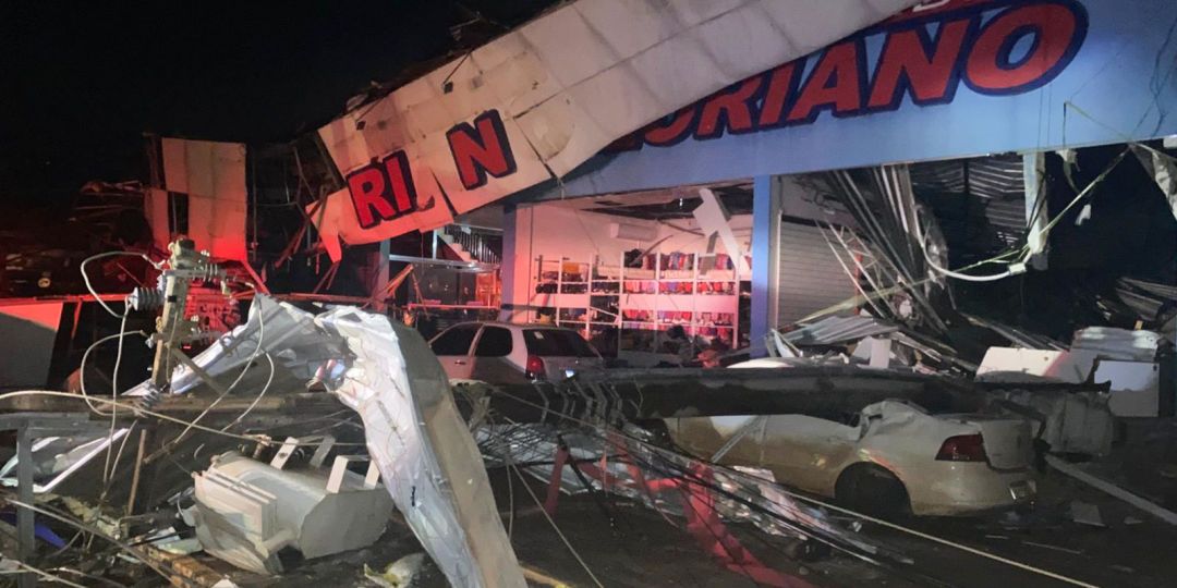 Defesa Civil do RS confirma uma morte e cinco feridos após ciclone bomba