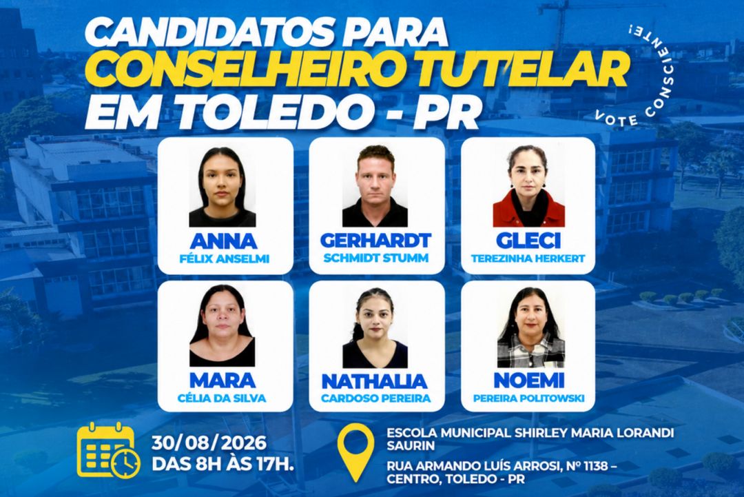Toledo realiza eleição suplementar para Conselho Tutelar no dia 30 de agosto