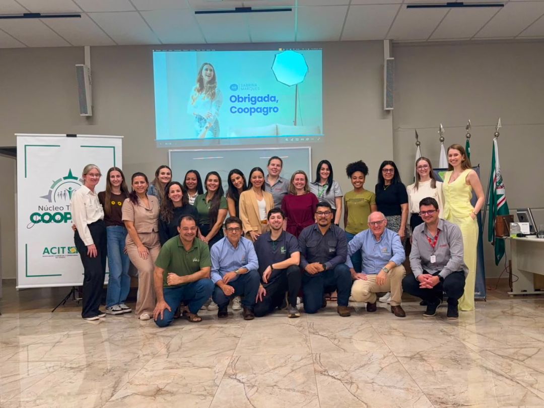 Núcleo Territorial do Jardim Coopagro promove workshop sobre marketing digital na prática