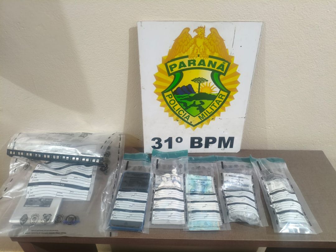 PM prende homem e apreende cocaína durante ação contra o tráfico em Palotina