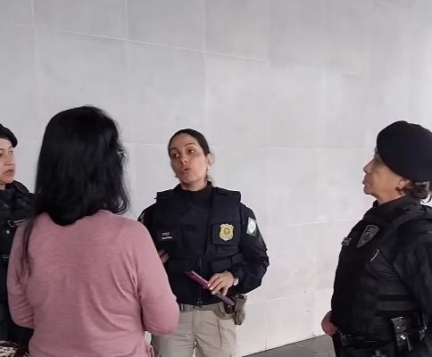 PRF e Guarda Municipal realizam ação contra a importunação sexual na Rodoviária de Toledo