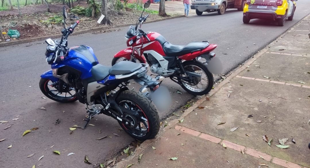 Duas motocicletas furtadas são recuperadas pela PM em imóvel no Jardim Coopagro