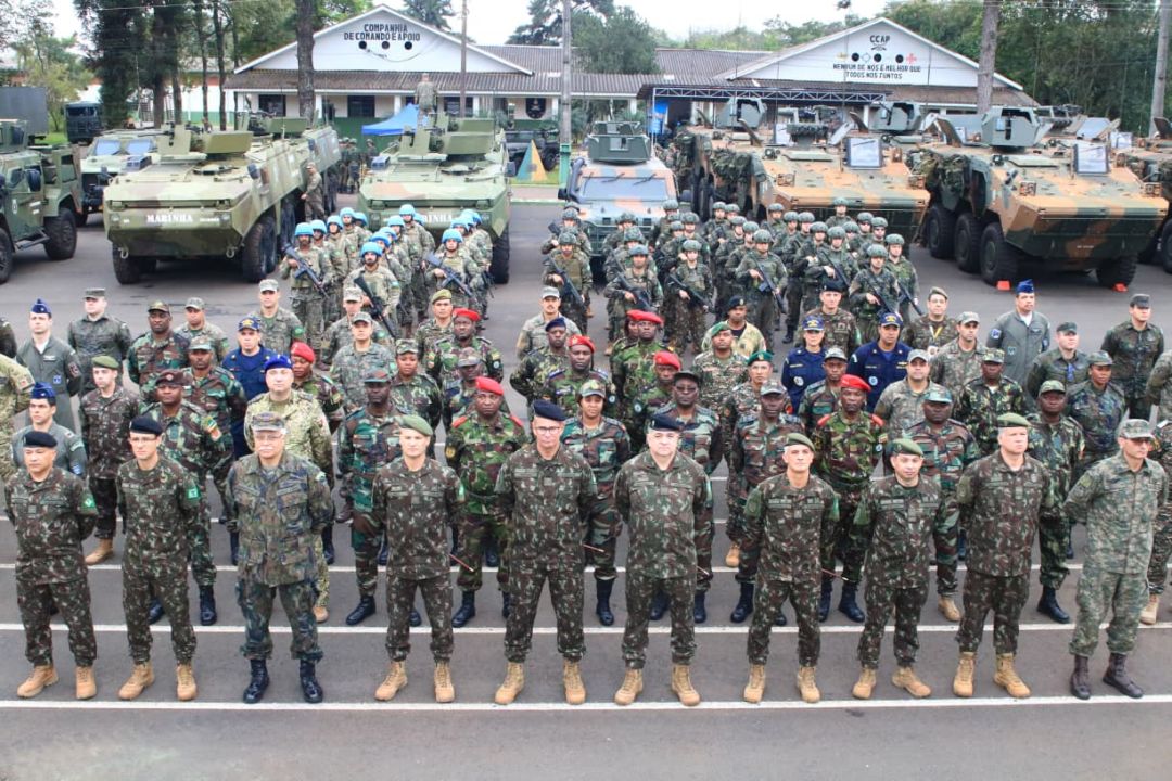 Exercício Felino 2026 reúne mais de 700 militares de seis países em Foz do Iguaçu