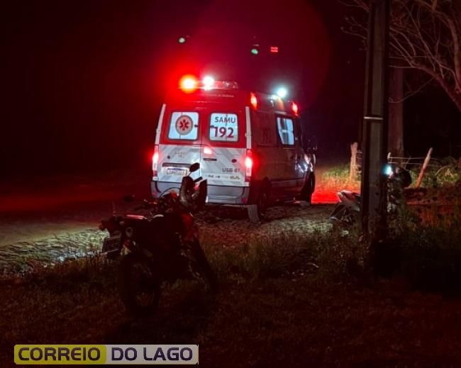 Mulher é transferida para Toledo após acidente em Santa Helena