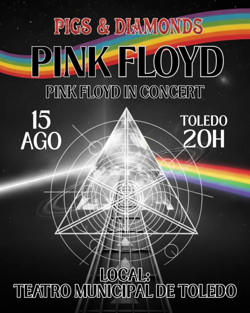 Clássicos do Pink Floyd ganham espetáculo especial neste sábado em Toledo