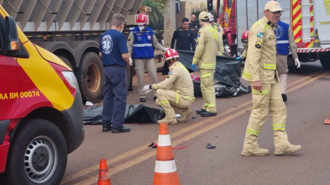 Motociclista morre em grave acidente em Cascavel