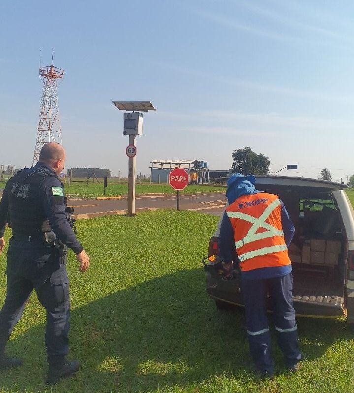 Radares de trânsito passam por aferição em diferentes pontos de Toledo