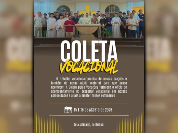 Diocese de Toledo realiza Coleta pelas Vocações neste final de semana